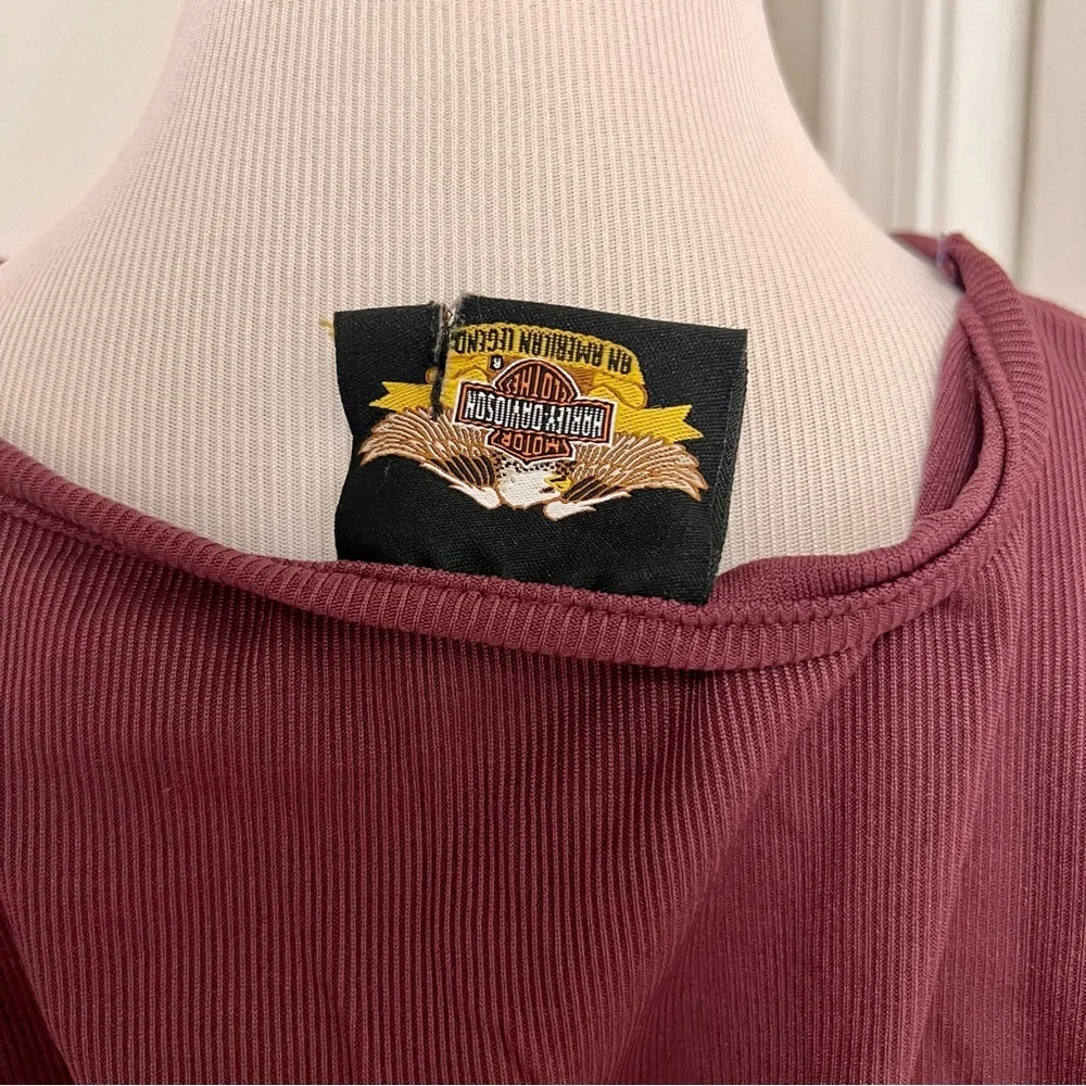 Harley Davidson Ribbed Long Sleeve Tee D4